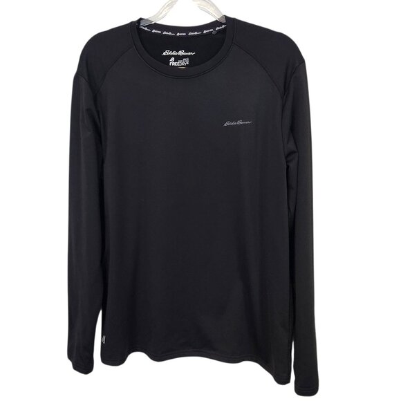 Eddie Bauer Shirt Mens Large Long Sleeve FreeDry Motion Athletic Performance - Picture 1 of 8